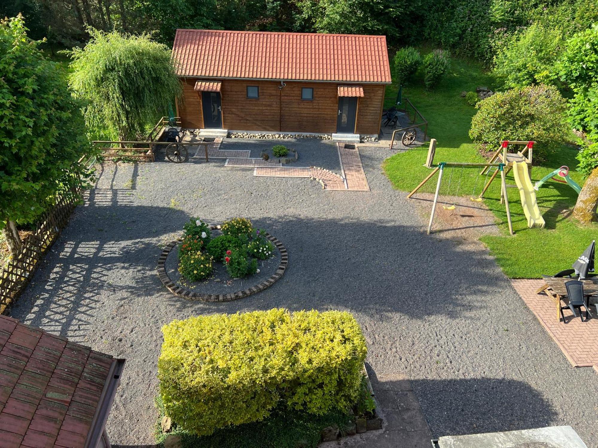 Auberge Restaurant La Roseraie Grandrupt Bagian luar foto
